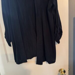 Express Black Cardigan with 3/4 button sleeve size XS